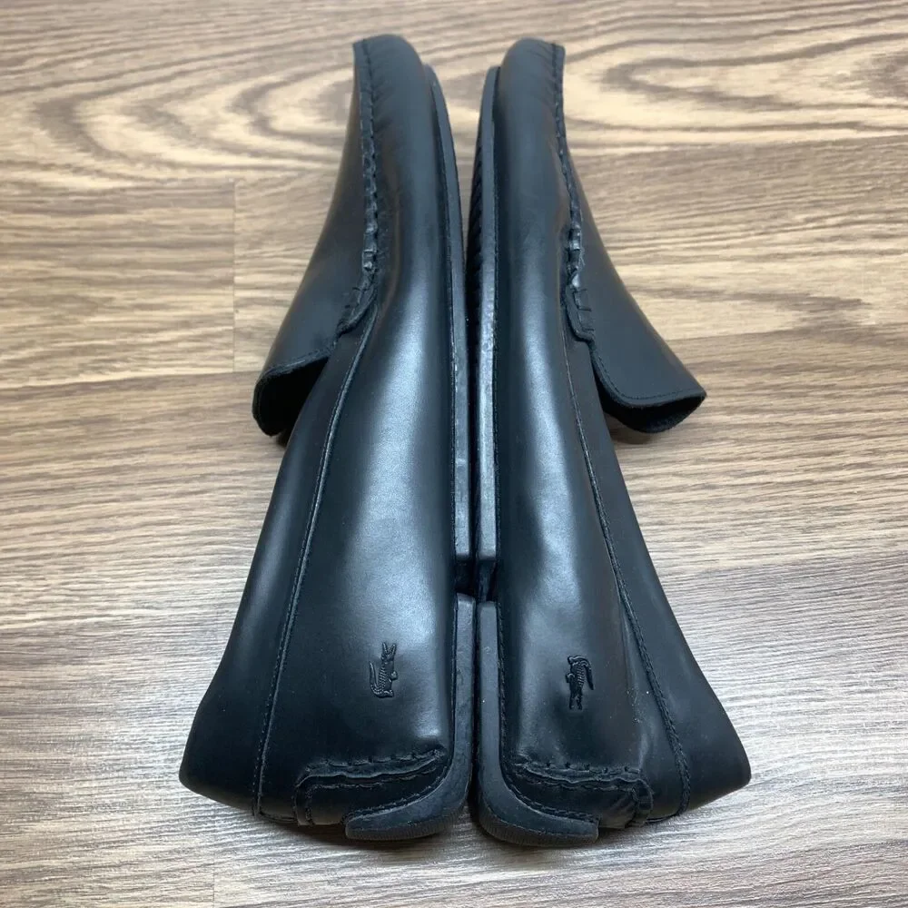 Lacoste Mens Piloter‎ 117 1 Loafer Fashion Black Size 11 US Casual Shoes Slip On